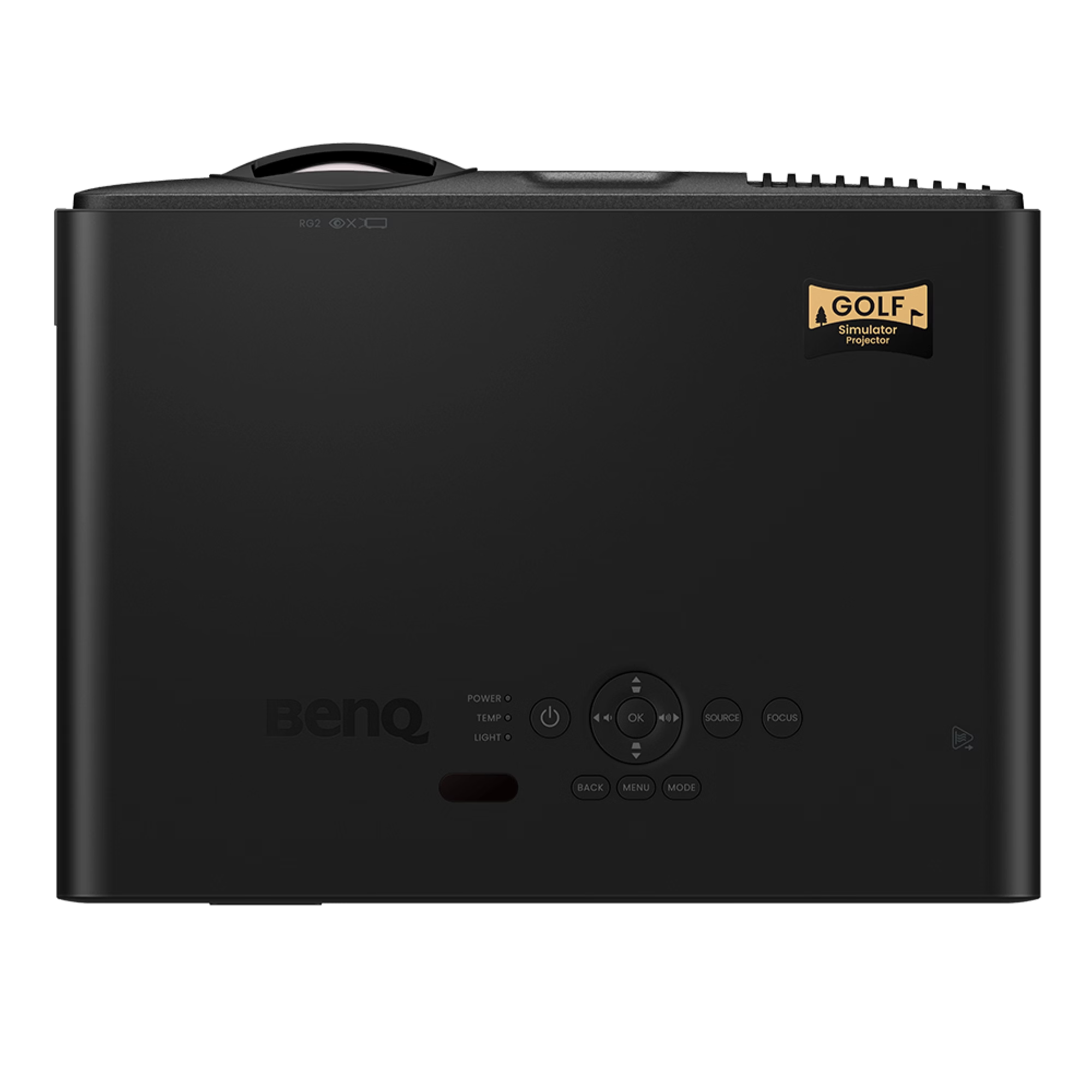 BenQ AH700ST 1080p Laser Short Throw Golf Projector - Auto Screen Fit | 4000lm Brightness for Garage Golf Sims