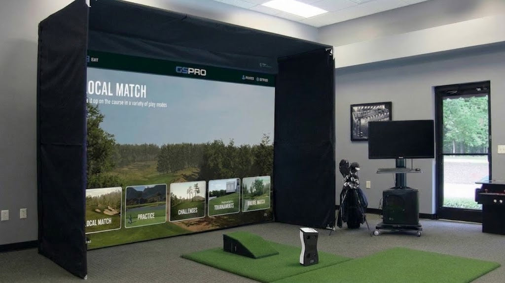 Guardian Bay™ Flush-to-Wall Golf Enclosure | 360° Safety Envelope System