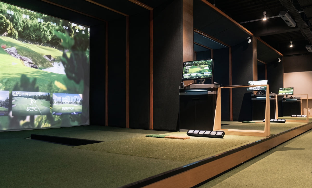 Complete Home Golf Simulator Package (Golfjoy P7/P8)