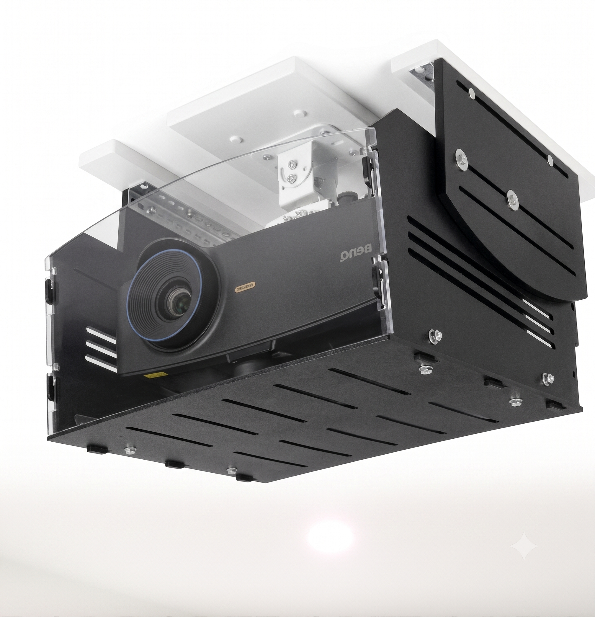 Optic Cage™ Ceiling Mount Golf Simulator Projector Enclosure
