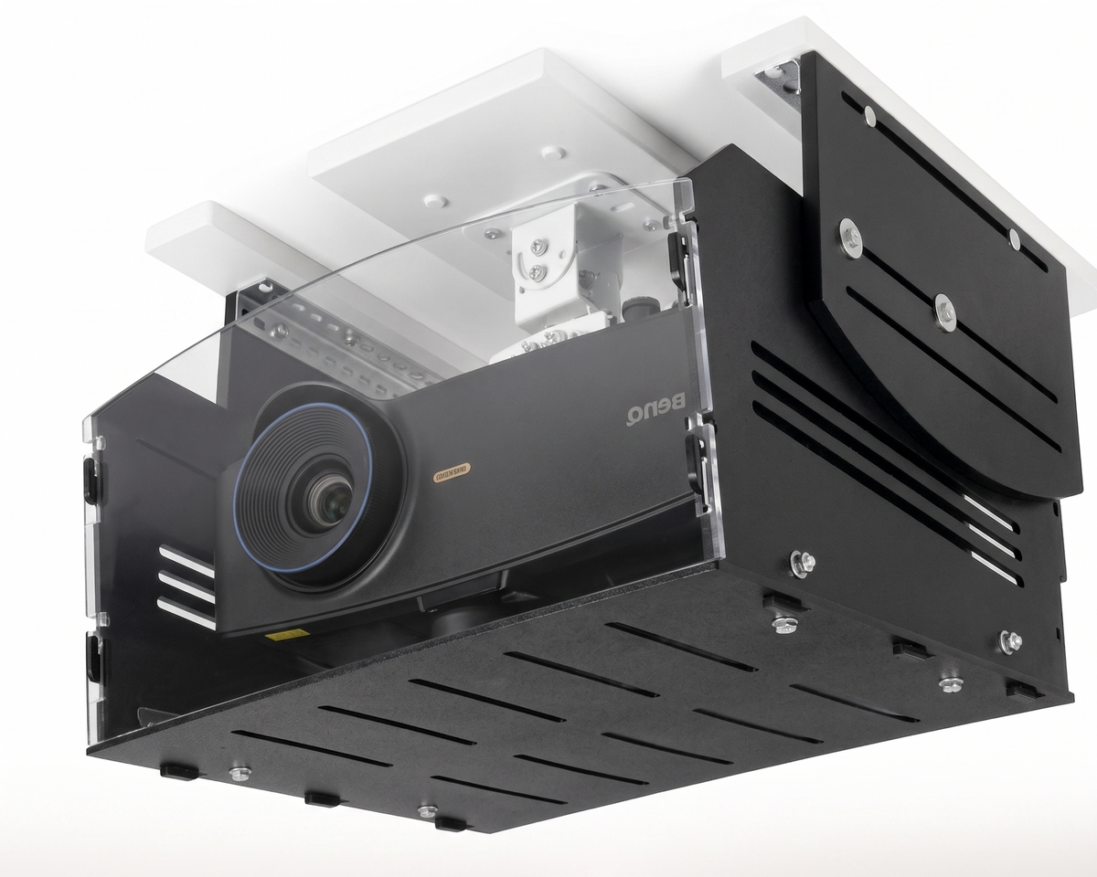 Optic Cage™ Ceiling Mount Golf Simulator Projector Enclosure