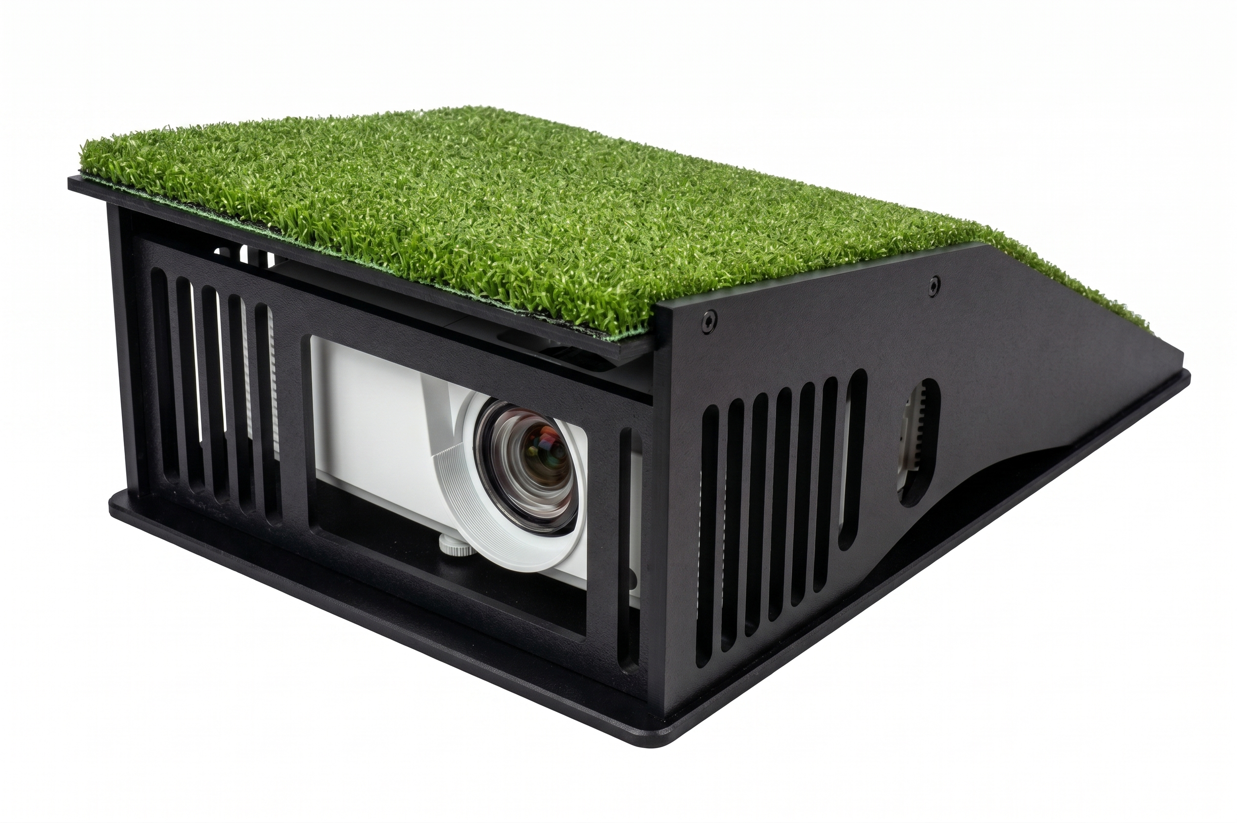 Optic-Cage™ Projector Floor Mount Enclosure