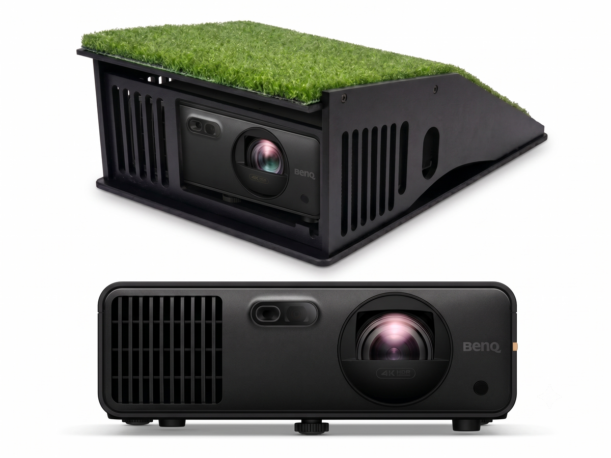 BenQ LK830ST Short Throw 4K Golf Simulator Projector - 4000 Lumens Laser (Garage)