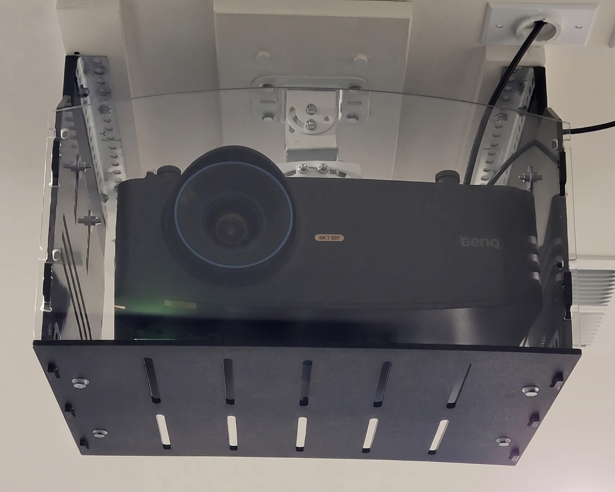 Optic Cage™ Ceiling Mount Golf Simulator Projector Enclosure