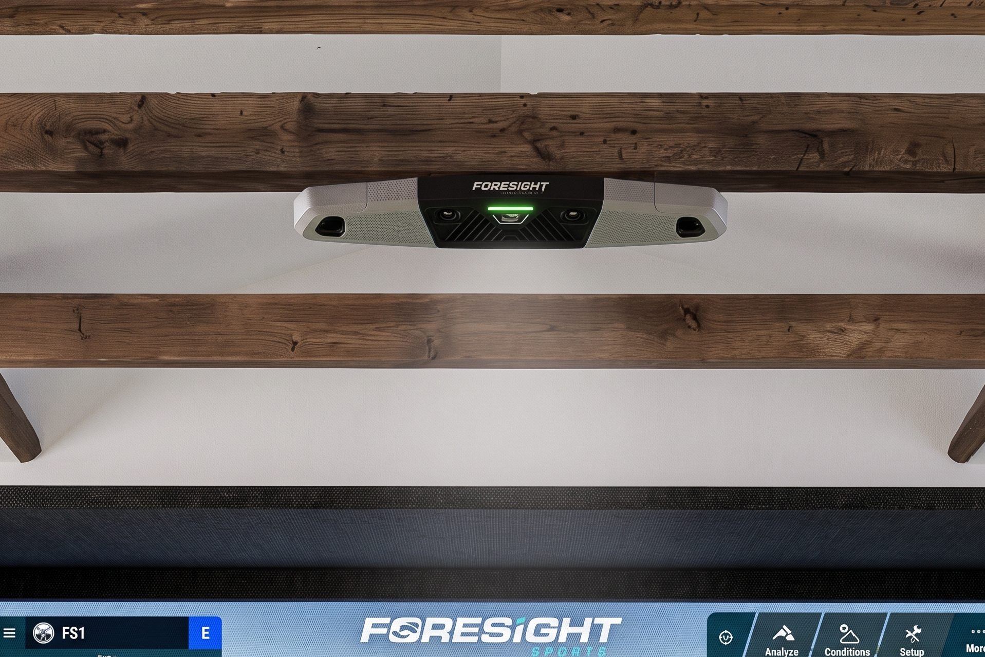 Foresight Falcon Launch Monitor with Guardian™ Bay Premium Golf Simulator Studio