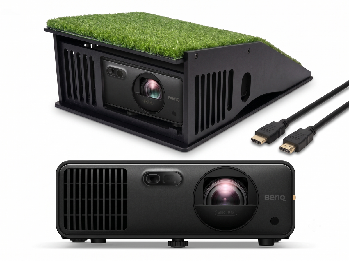 BenQ LK830ST Short Throw 4K Golf Simulator Projector - 4000 Lumens Laser (Garage)