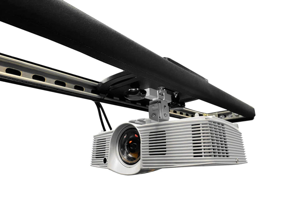 Rail-Glide™ Projector Mount For Golf Simulator Enclosure