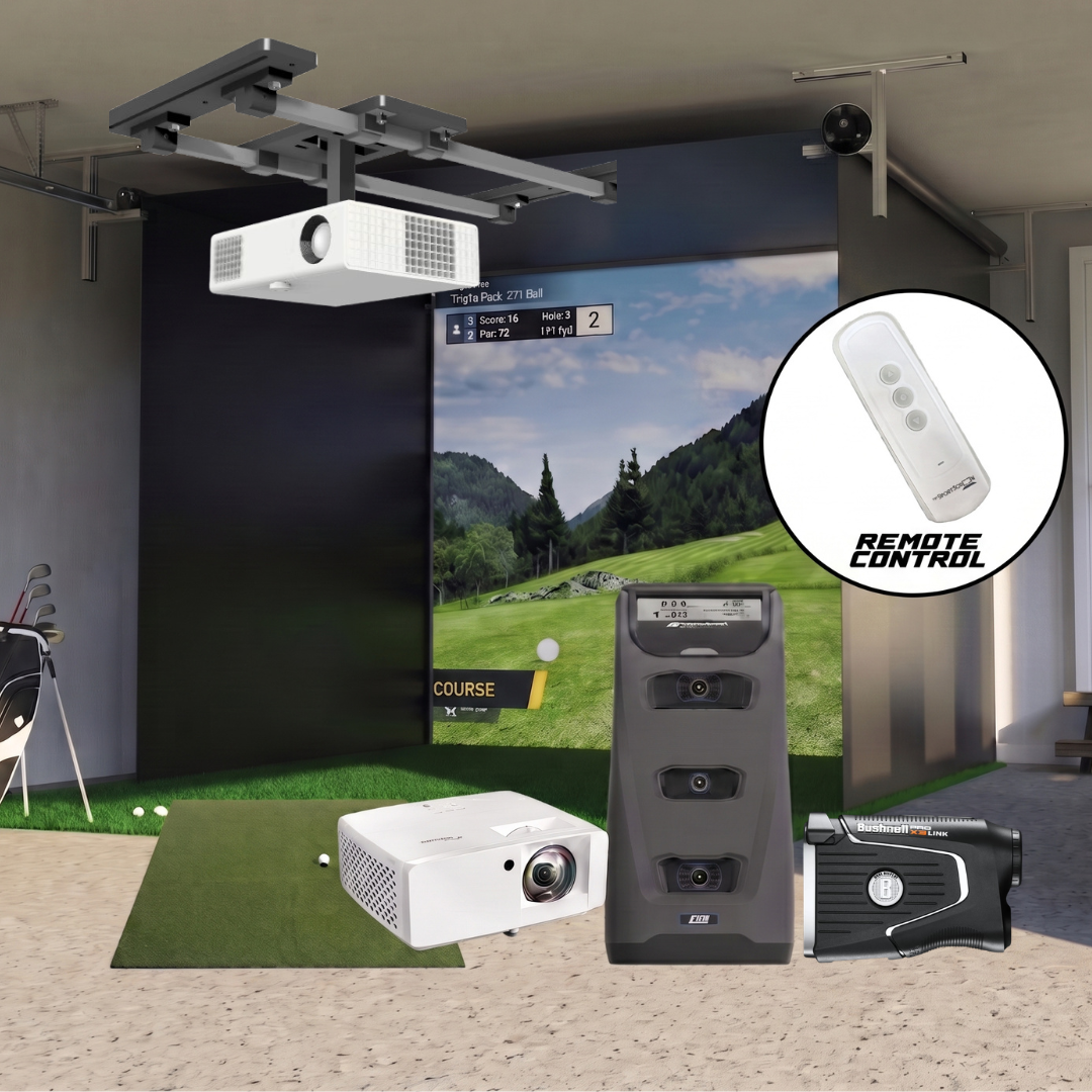 Foresight Sports GC3 Retractable Golf Simulator For Home