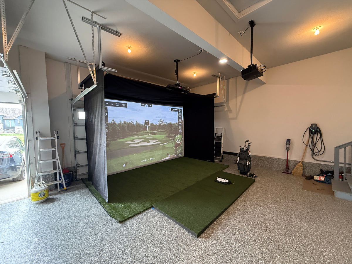 Foresight Sports GC3 Retractable Golf Simulator For Home