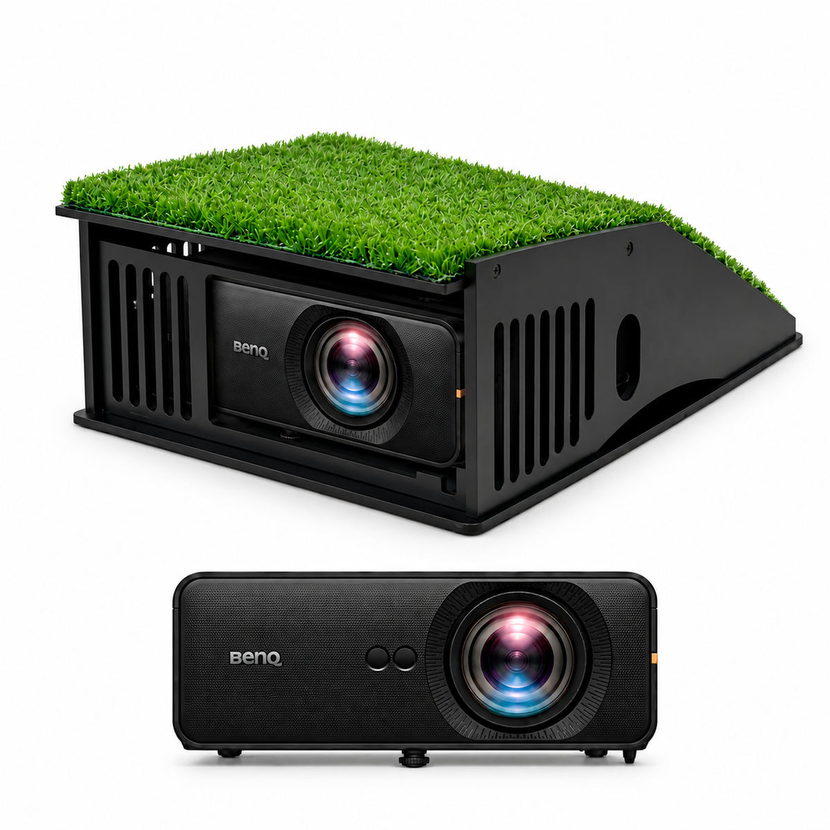 BenQ AH500ST 1080p Short Throw Golf Simulator Projector - 4000 Lumens Laser (Garage)