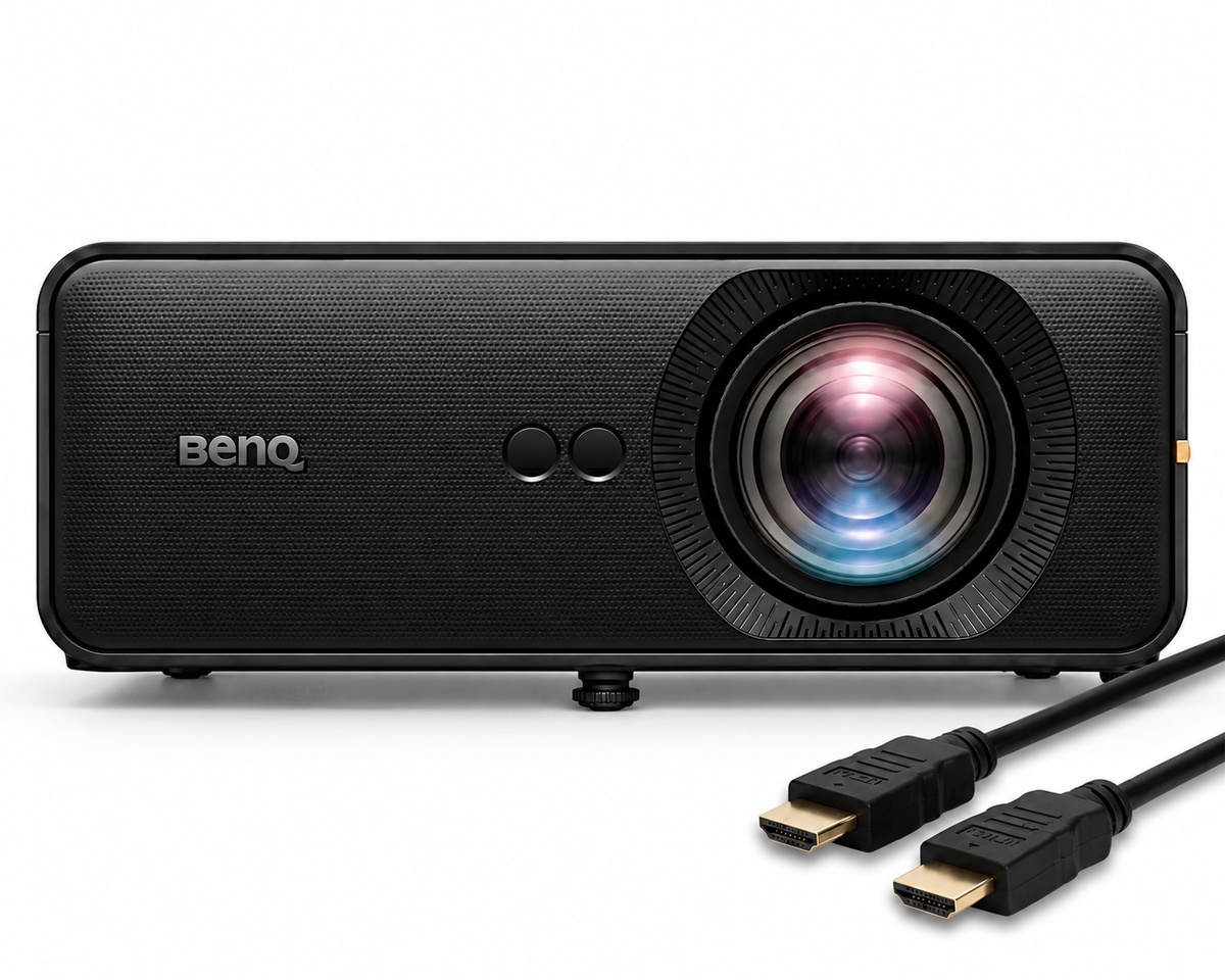 BenQ AH500ST 1080p Short Throw Golf Simulator Projector - 4000 Lumens Laser (Garage)