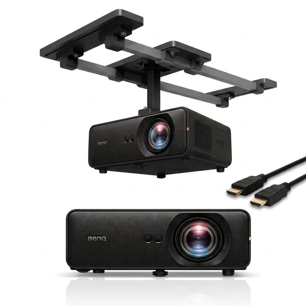 BenQ AH500ST 1080p Short Throw Golf Simulator Projector - 4000 Lumens Laser (Garage)