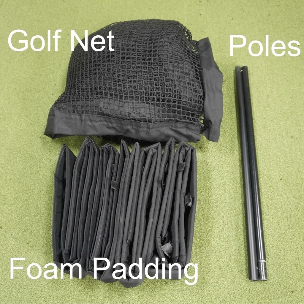 Shot Scope LM1 Complete Practice Bay | 10' Enclosure, Launch Monitor & Hitting Mat Bundle