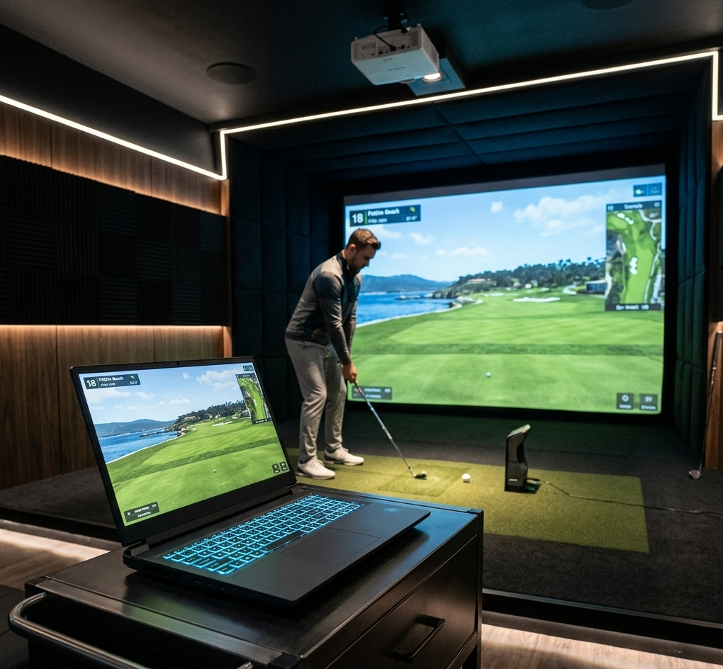 SurfThing M3H Golf Simulator Laptop