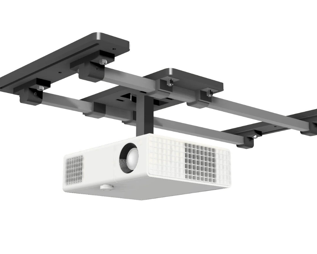 SkyRail™ Adjustable Sliding Projector Mount for Golf Simulators