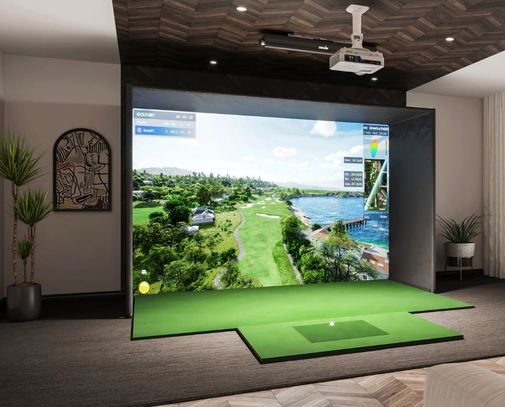Complete Home Golf Simulator Package (Golfjoy P7/P8)