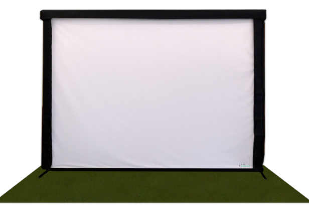 Wedge Bay™ Golf Simulator Enclosure for Small Rooms