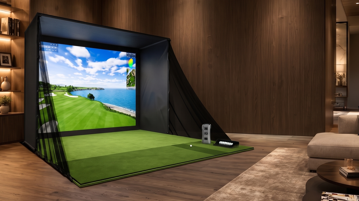 Complete Home Golf Simulator Package (Golfjoy P7/P8)