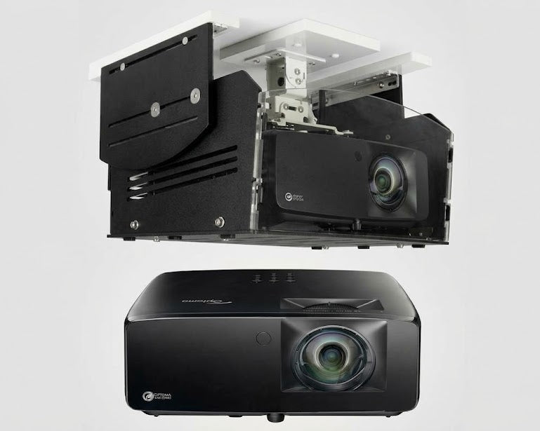 Optoma ZK431ST-B Short Throw 4K Golf Simulator Projector - 4100 Lumens Laser (Garage)
