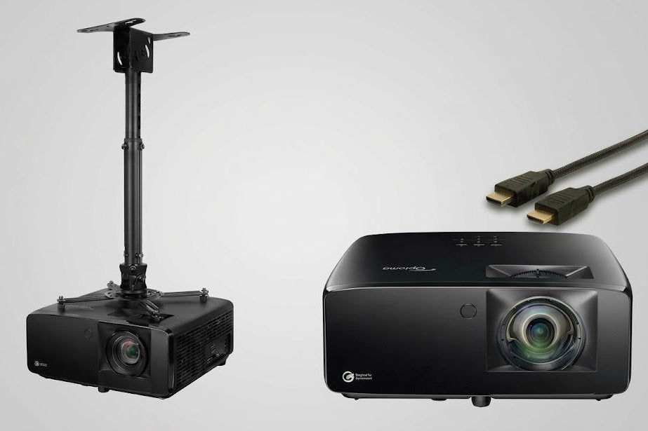 Optoma ZK431ST-B Short Throw 4K Golf Simulator Projector - 4100 Lumens Laser (Garage)