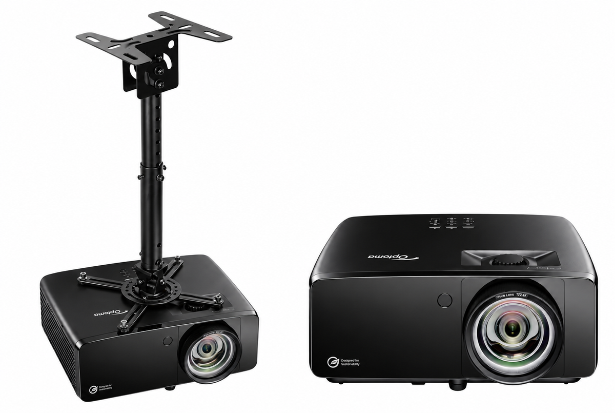 Optoma ZK521ST-B 4K Short Throw Golf Sim Projector - 5000 Lumens Laser (Home)
