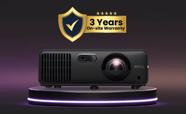BenQ AH700ST 1080p Laser Short Throw Golf Projector - Auto Screen Fit | 4000lm Brightness for Garage Golf Sims