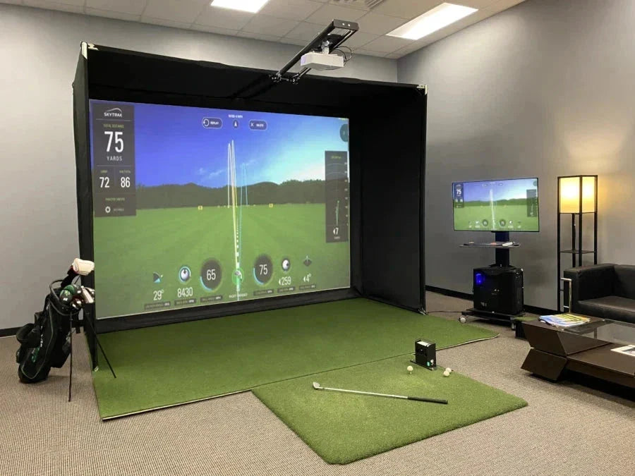 Rail-Glide™ Projector Mount For Golf Simulator Enclosure