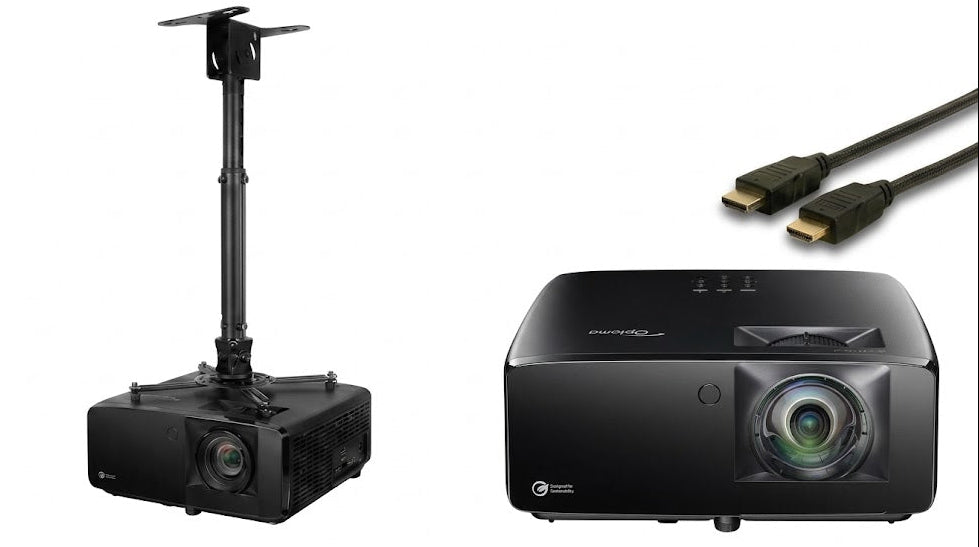 Optoma GT2400HDR 1080p Short Throw Golf Simulator Projector - 4200 Lumens Laser (Garage)