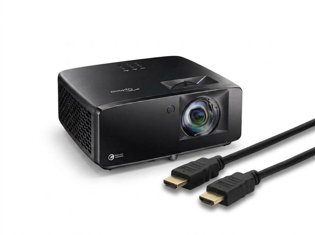 Optoma GT2400HDR 1080p Short Throw Golf Simulator Projector - 4200 Lumens Laser (Garage)