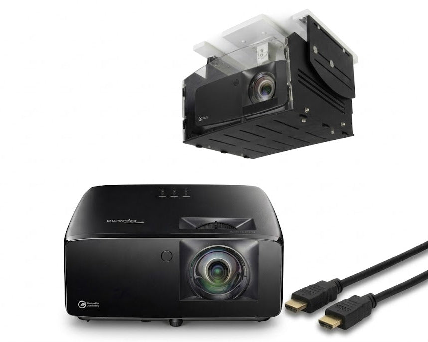 Optoma GT2400HDR 1080p Short Throw Golf Simulator Projector - 4200 Lumens Laser (Garage)