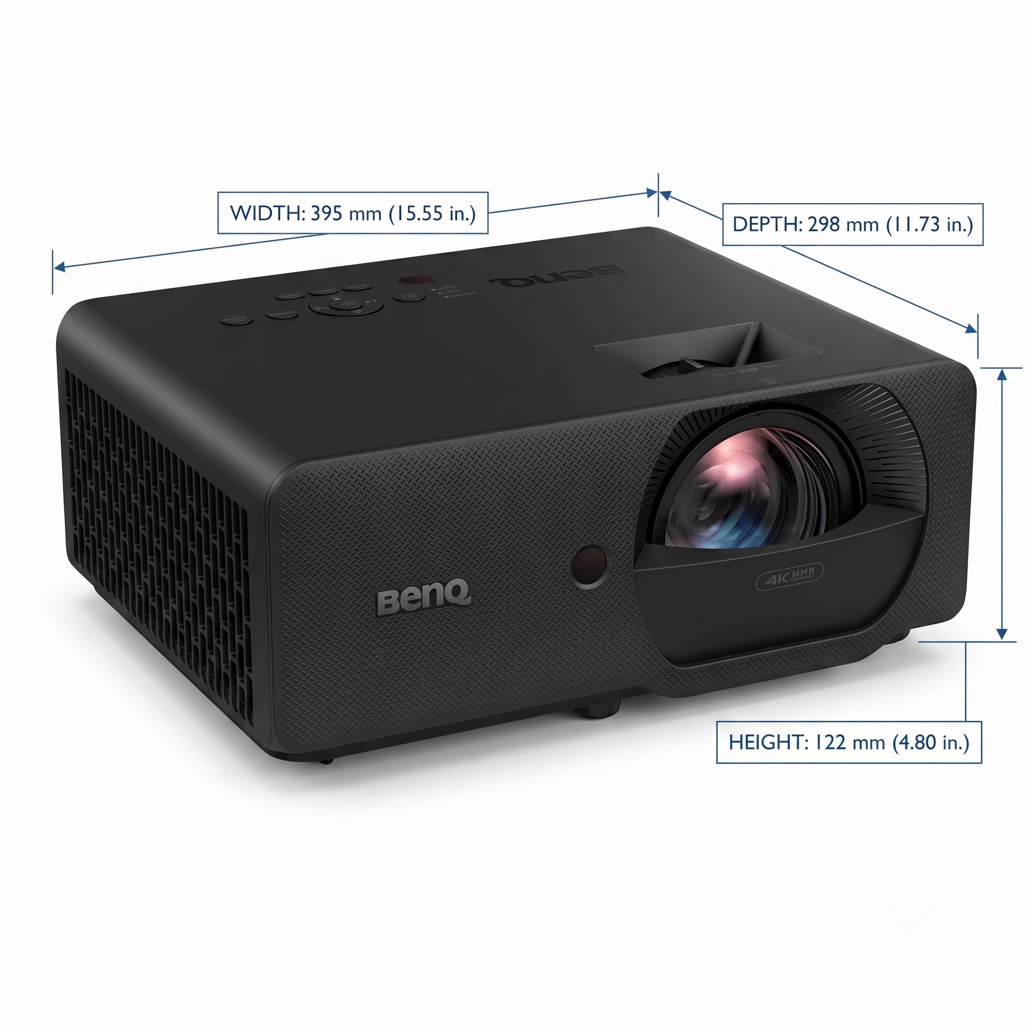 LK830ST 4K Short Throw Laser Projector - 4000lm Garage Golf Simulators