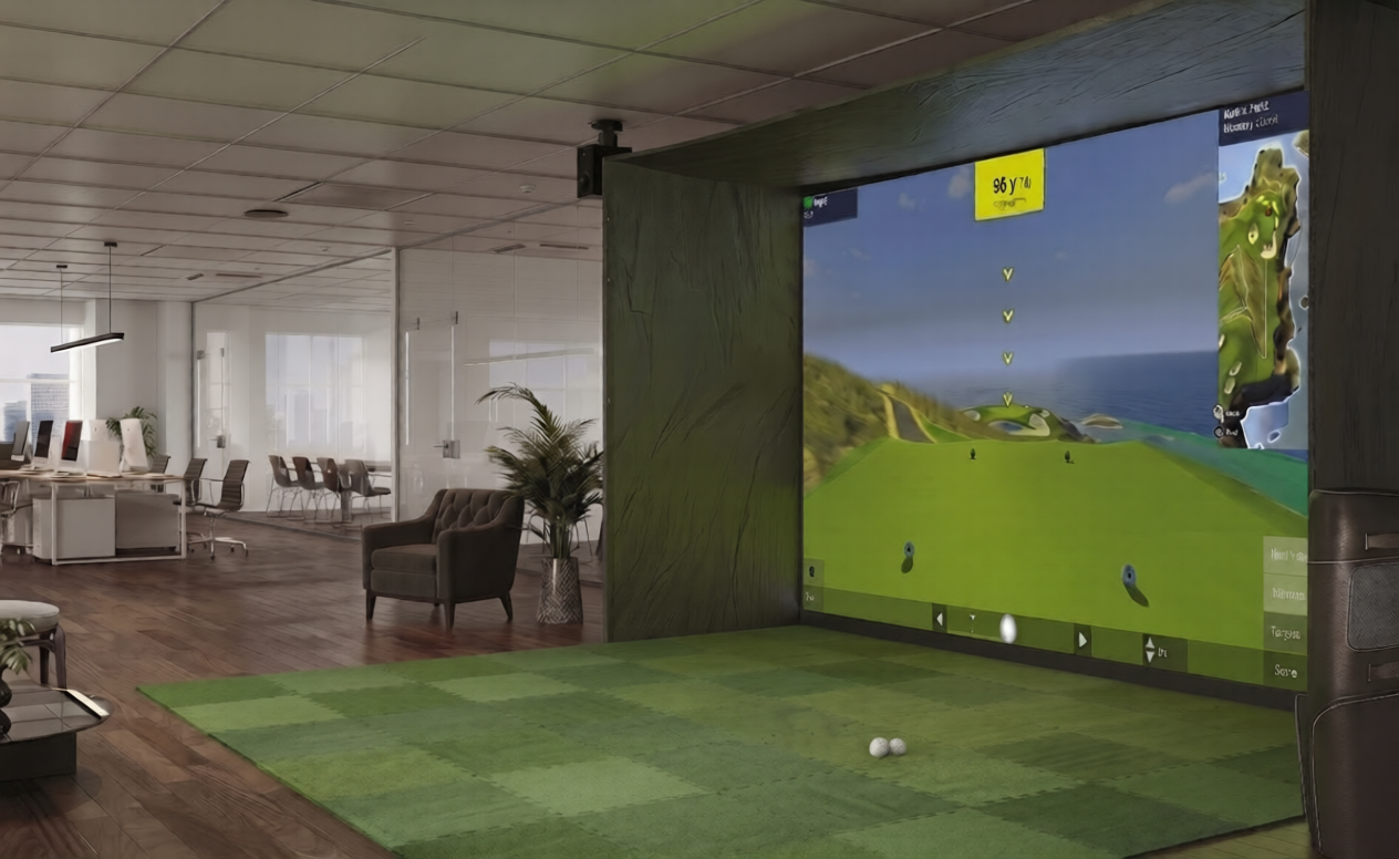 Clubhouse™ Interlocking Simulator Carpet Tiles