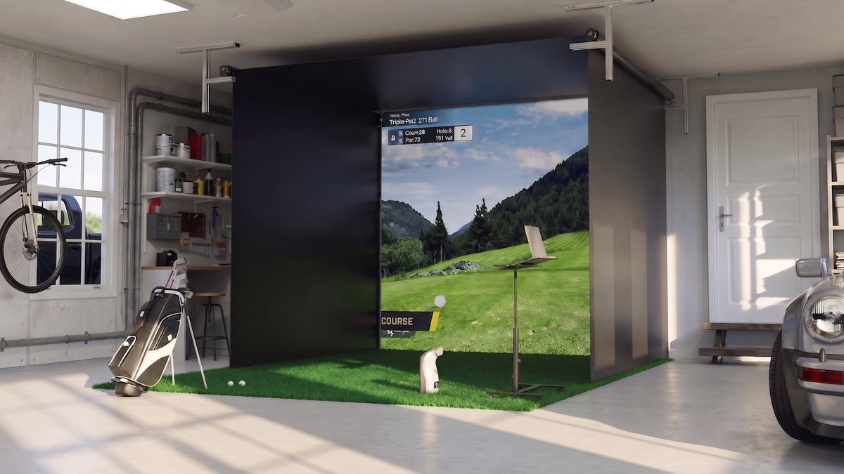 Foresight Sports GC3 Retractable Golf Simulator For Home