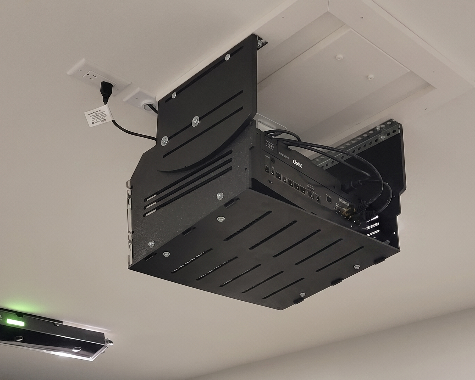 Optic Cage™ Ceiling Mount Golf Simulator Projector Enclosure