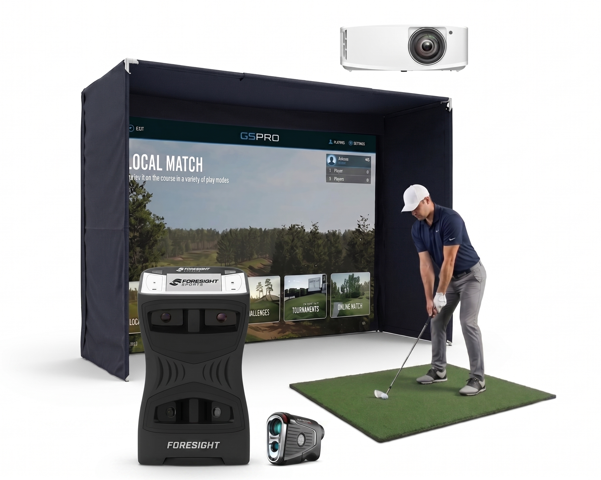 Foresight QuadMAX with Guardian™ Pro Bay Safety Enclosure | Turnkey Standard Package