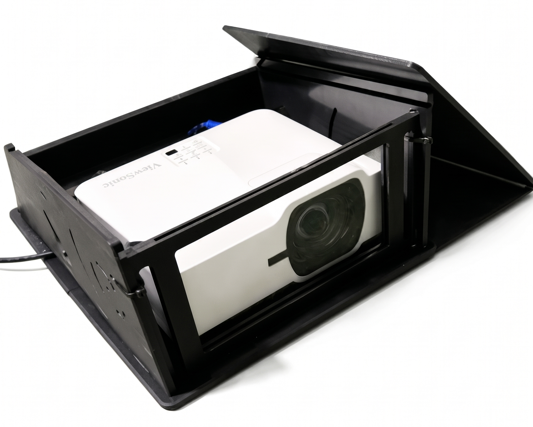Optic-Cage™ Projector Floor Mount Enclosure