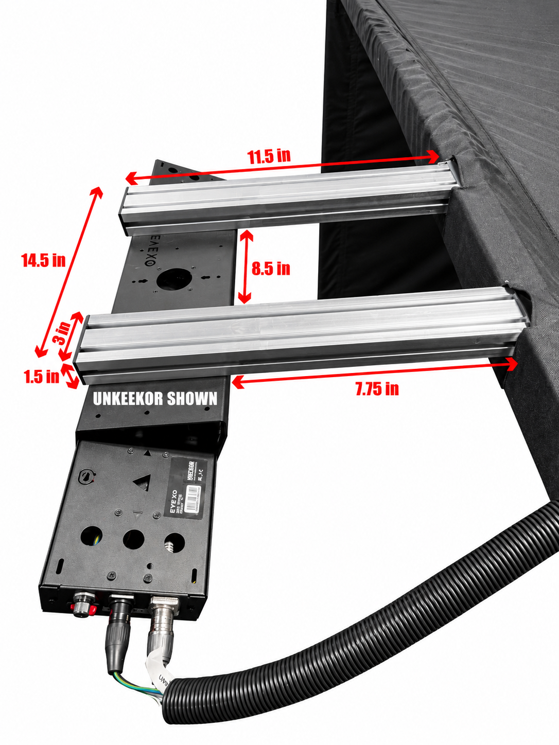 Parlour Series Golf Simulator Enclosure with Overhead Launch Monitor Ready Bay – Home & Commercial Studio