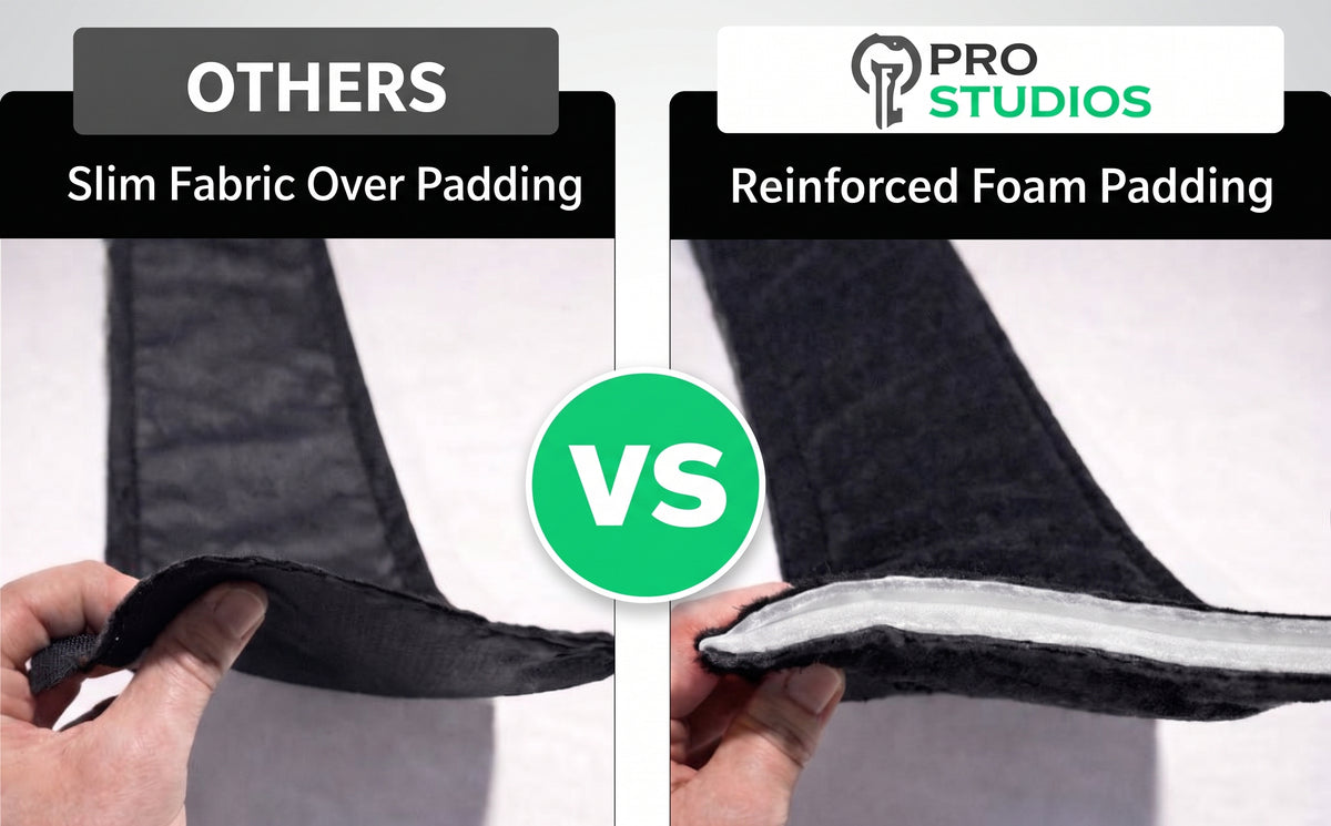 PRO Guard™ Capeted Corner Padding for Golf Simulator