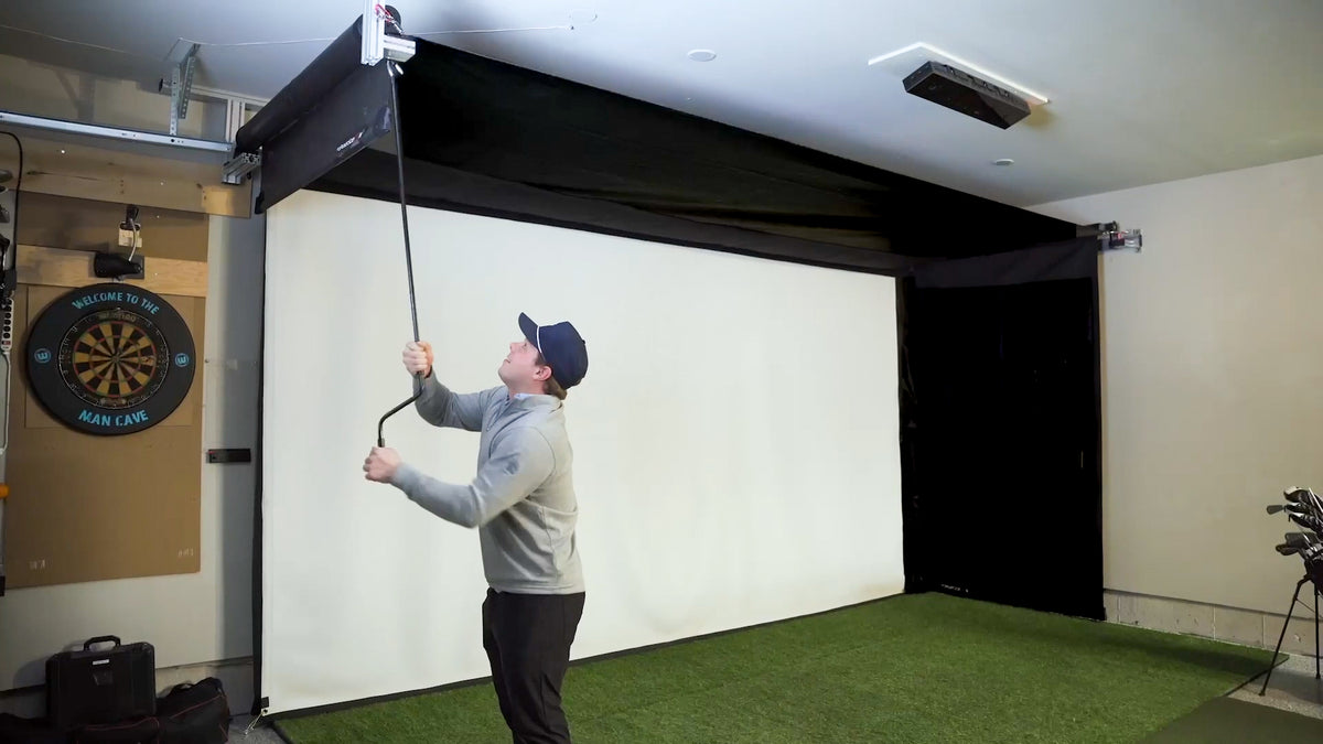 Foresight Sports GC3 Retractable Golf Simulator For Home