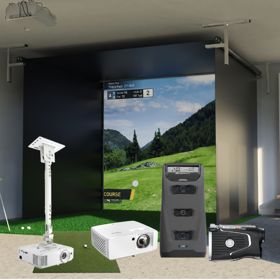 Foresight Sports GC3 Retractable Golf Simulator For Home