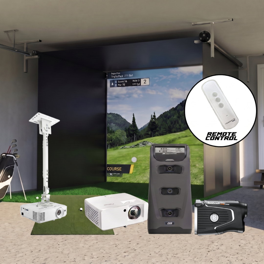 Foresight Sports GC3 Retractable Golf Simulator For Home