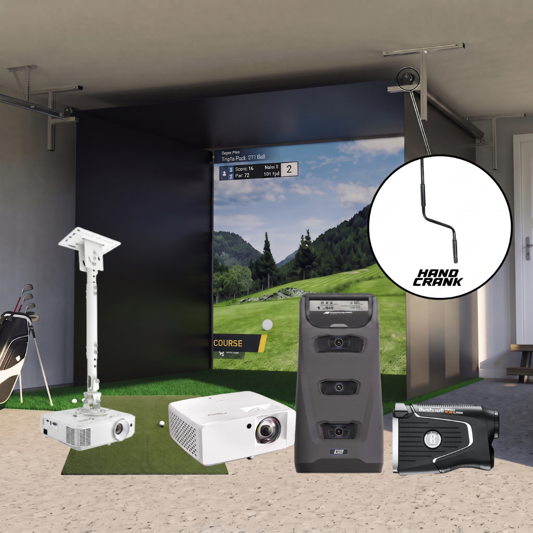 Foresight Sports GC3 Retractable Golf Simulator For Home