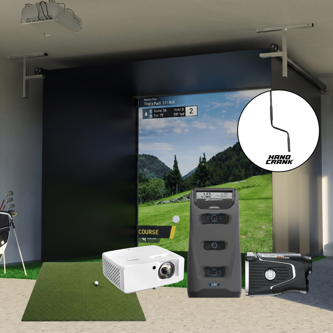 Foresight Sports GC3 Retractable Golf Simulator For Home