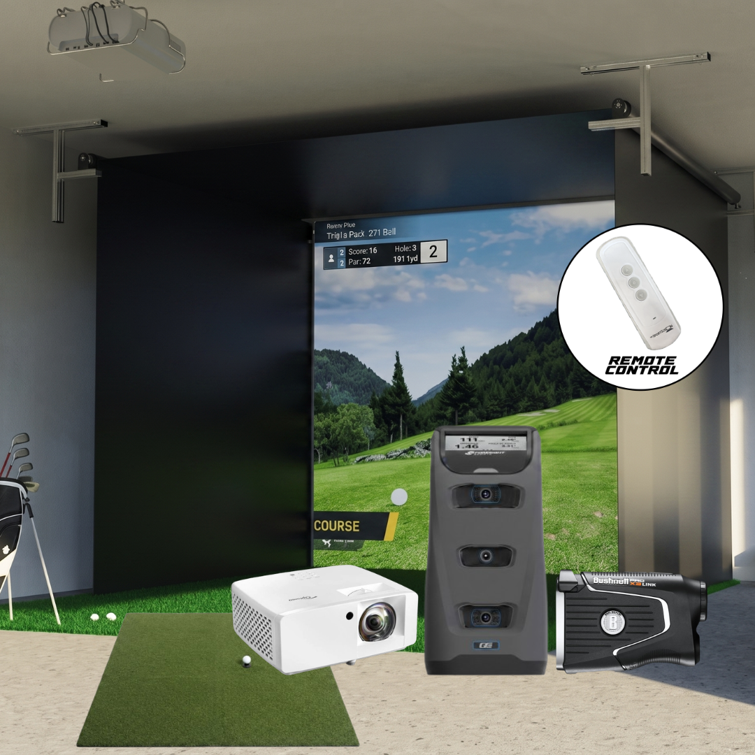 Foresight Sports GC3 Retractable Golf Simulator For Home