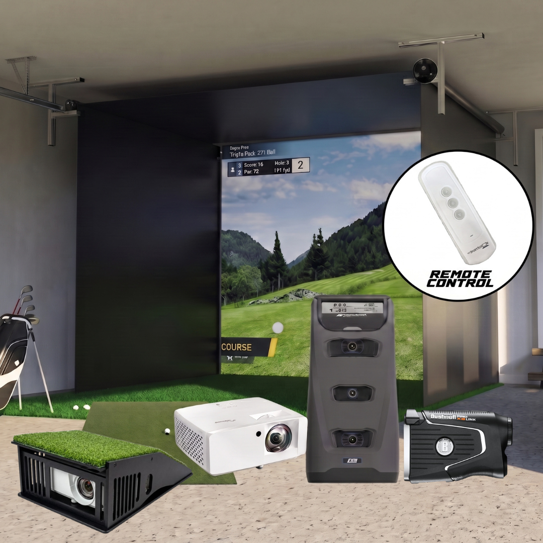 Foresight Sports GC3 Retractable Golf Simulator For Home