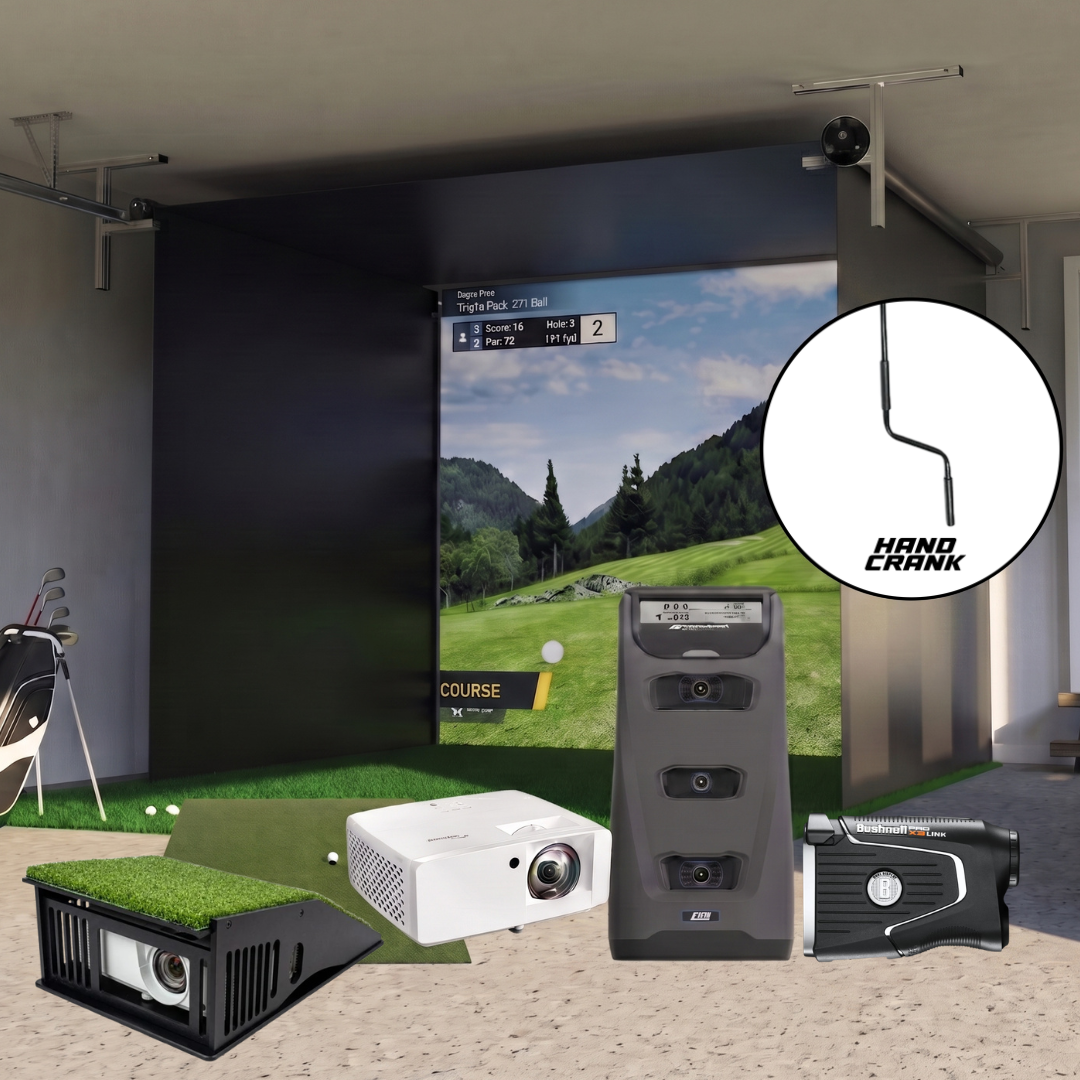 Foresight Sports GC3 Retractable Golf Simulator For Home