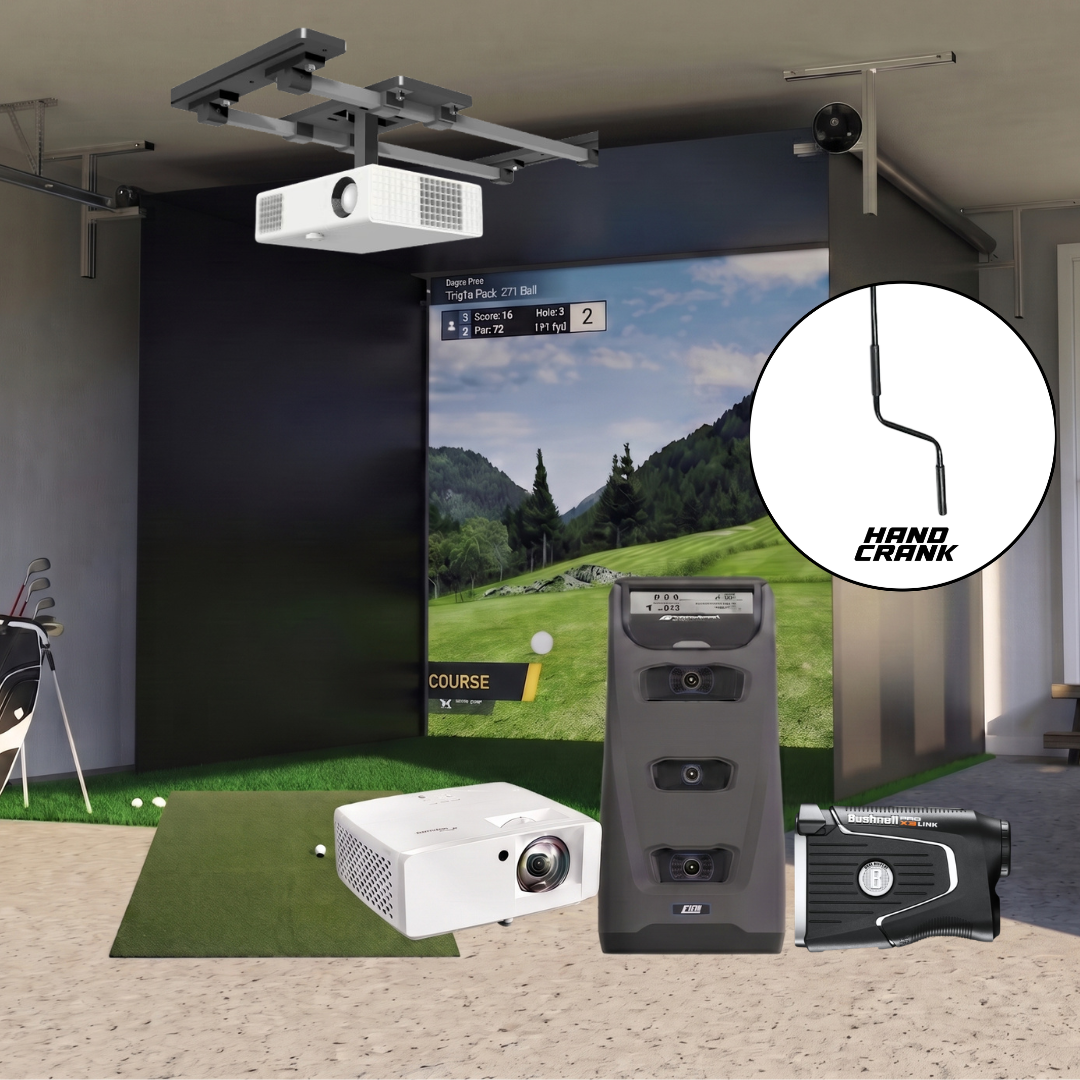 Foresight Sports GC3 Retractable Golf Simulator For Home