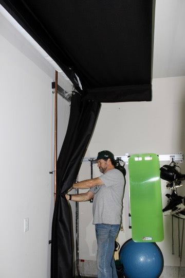 SportScreen Vanish LITE Retractable Golf Simulator Enclosure