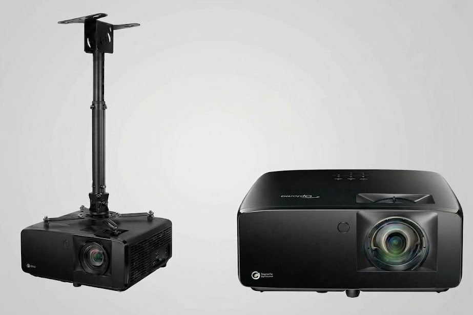 Optoma ZK431ST-B Short Throw 4K Golf Simulator Projector - 4100 Lumens Laser (Garage)