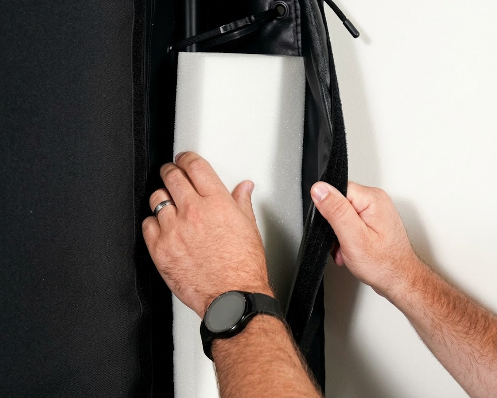 OptiBay™ Golf Enclosure with Projector Mount | Premium 4K Impact Screen, Padding System for High-Ceiling Rooms
